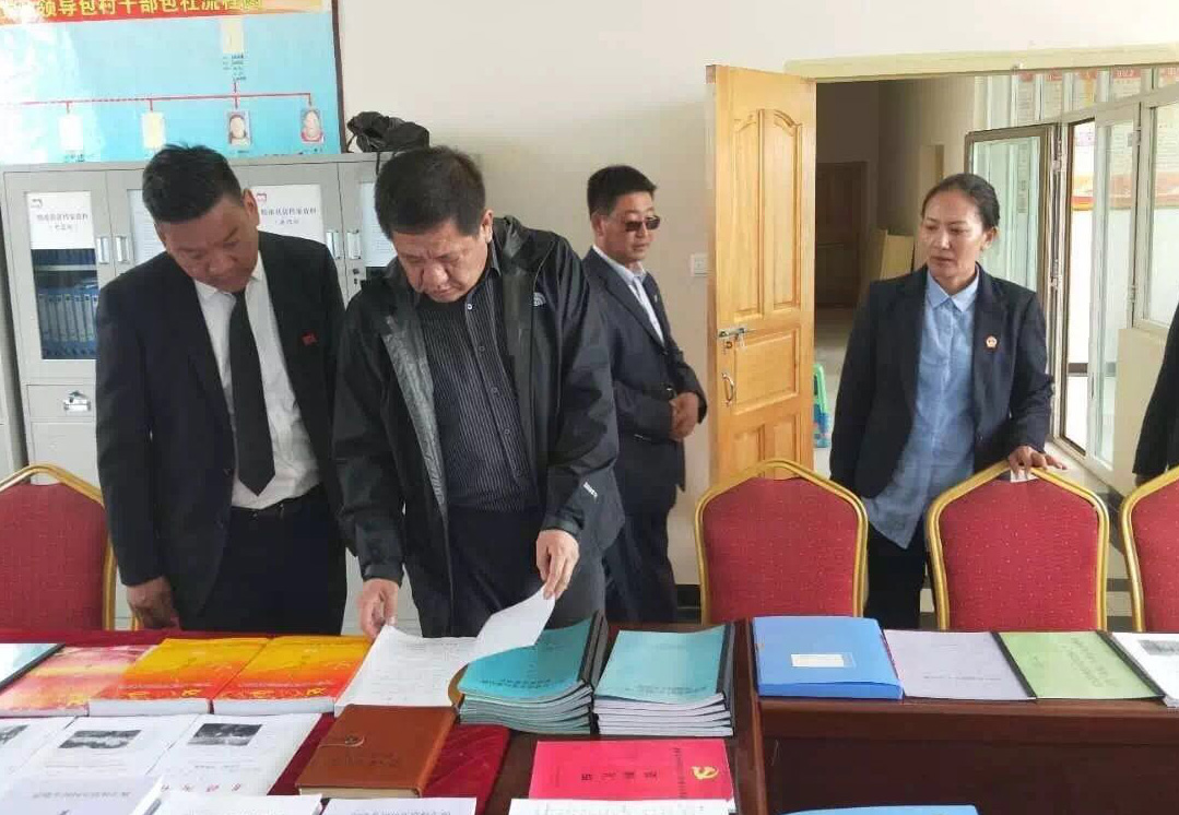 州委常委、组织部长桑文俊深入囊谦县调研指导基层党建工作